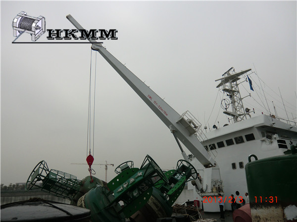 Stiff boom cranes