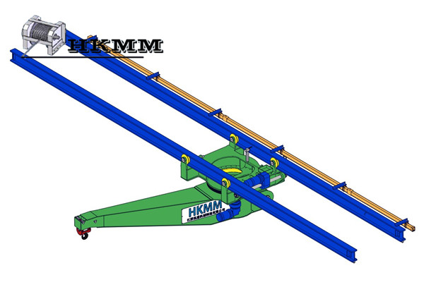 Engine room overhead crane